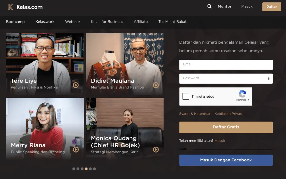 Kelas.com - Learning Management System